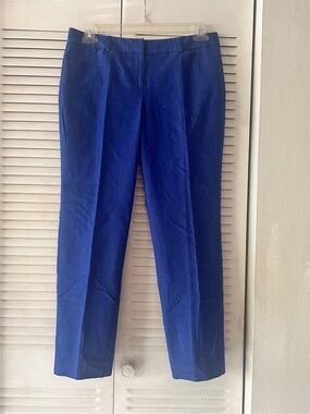 Larry Levine Women’s Straight-Leg Pants in Bright Blue
